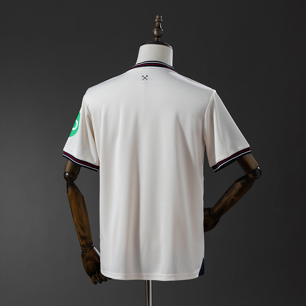 Camiseta West Ham United 2025/26 Segunda Equipación
