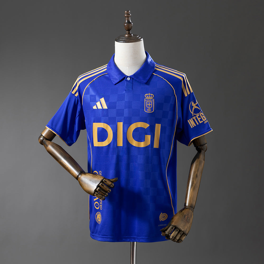 Camiseta Real Oviedo 2025/26 Primera Equipación