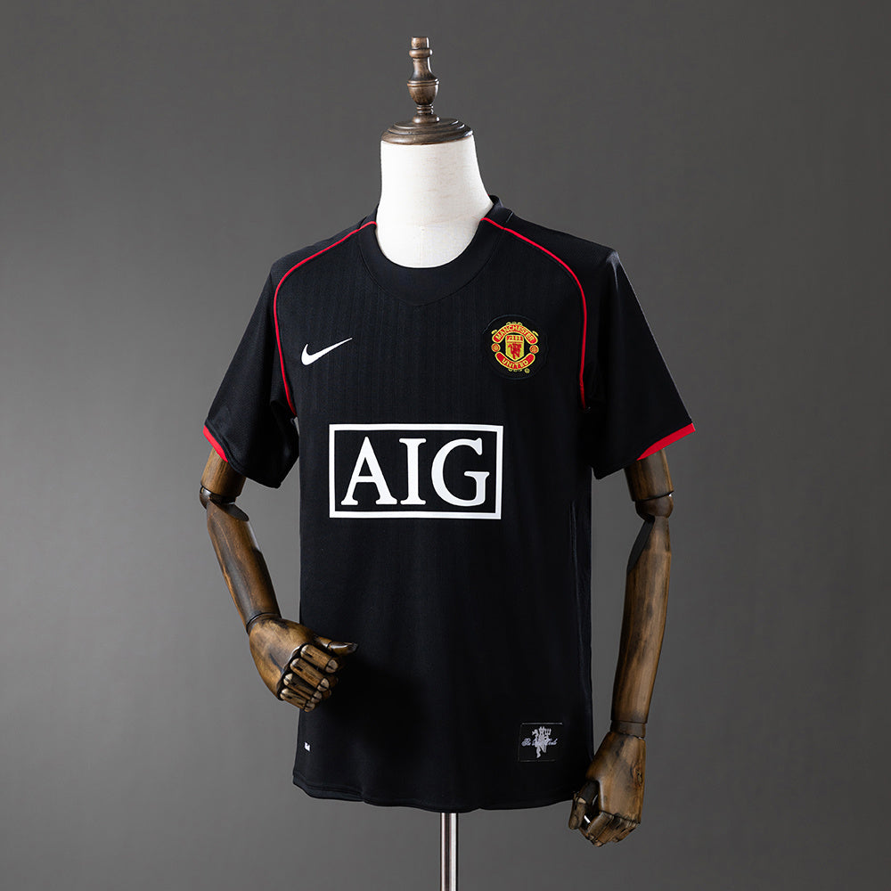 Camiseta Manchester United 2007/08 Segunda Equipación Retro