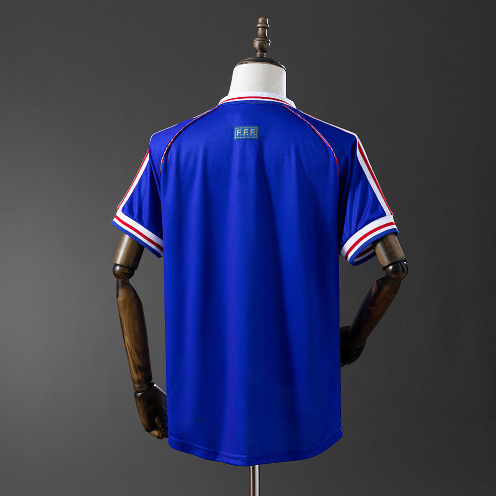 Camiseta Francia 1998 Primera Equipación Retro