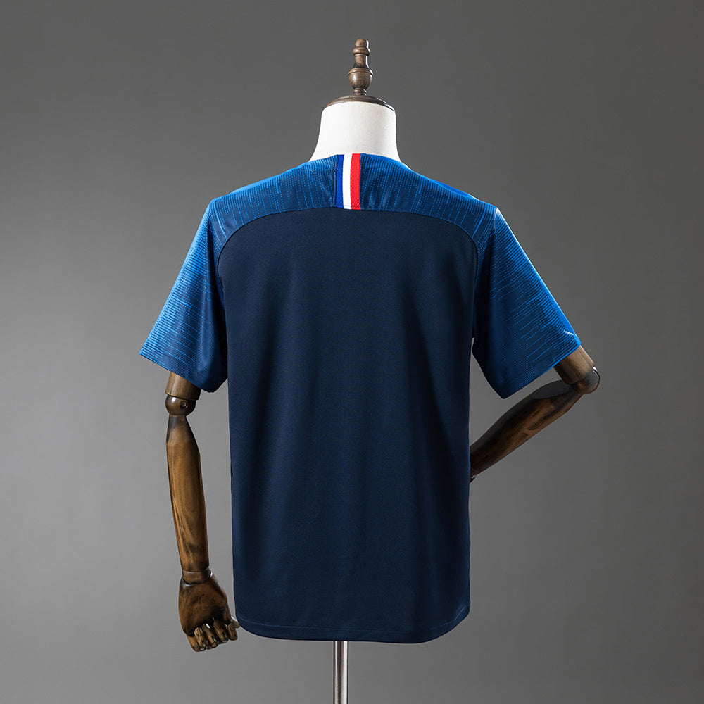 Camiseta Francia 2018 Primera Equipación Retro