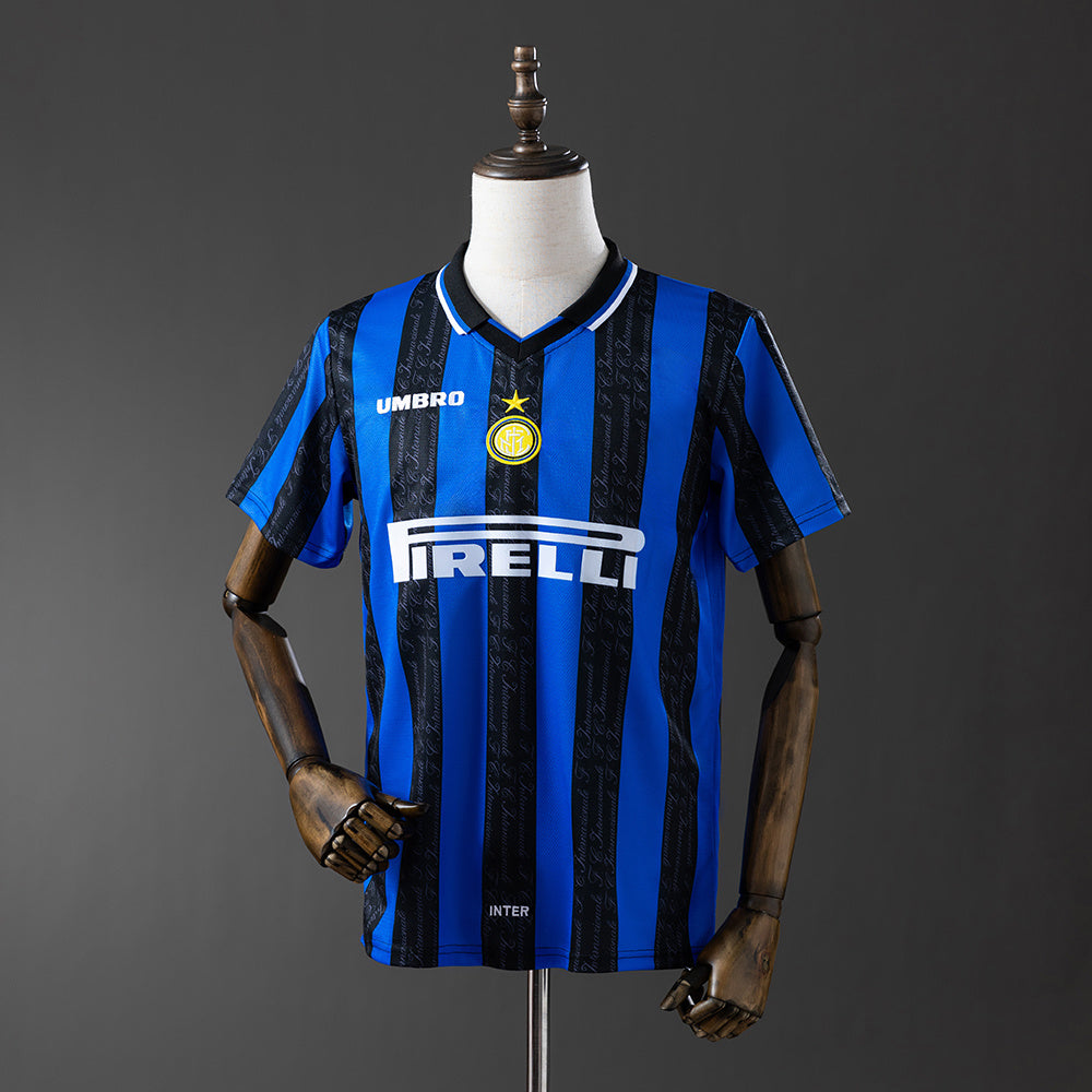 Camiseta Inter de Milán 1997/98 Primera Equipación Retro