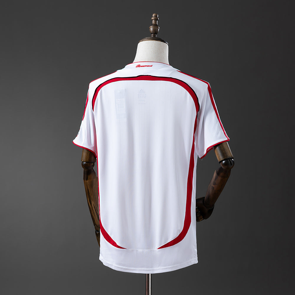 Camiseta AC Milan 2006/07 Segunda Equipación Retro