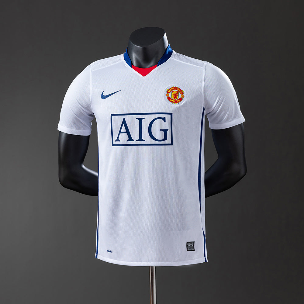 Camiseta Manchester United 2008/09 Segunda Equipación Retro