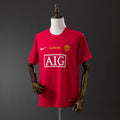 Camiseta Manchester United 2007/08 Primera Equipación Retro