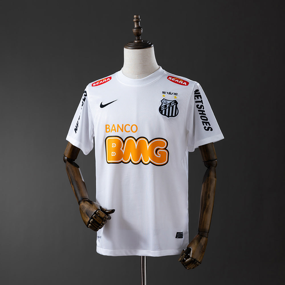 Camiseta Santos FC 2011/12 Primera Equipación Retro